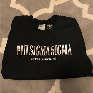 Phi Sigma Sigma Crew Neck Sweatshirt